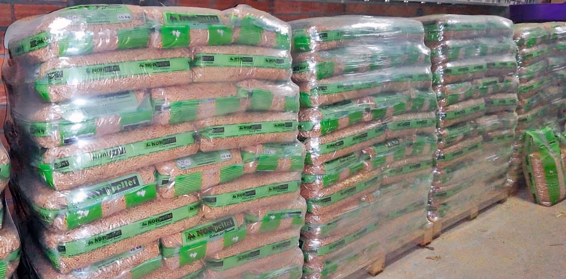 Venta de pellets en formato palé